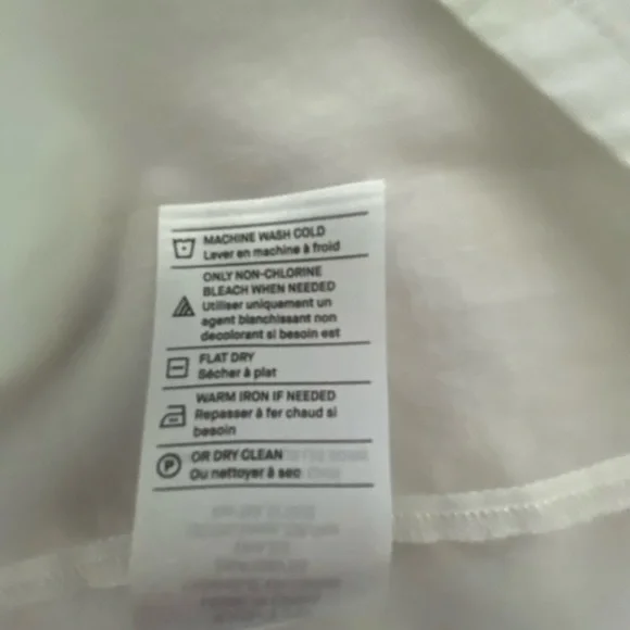 VINCE OVERSIZED WHITE BLOUSE - Picture 4 of 10